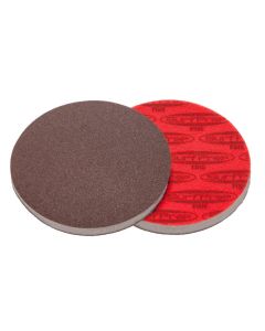 5" Disc 10 mm Thick, Premium Red A/O Foam Abrasives
